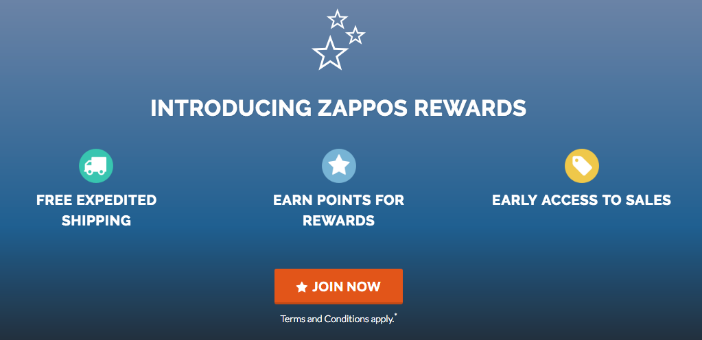 zappos rewards $25 off