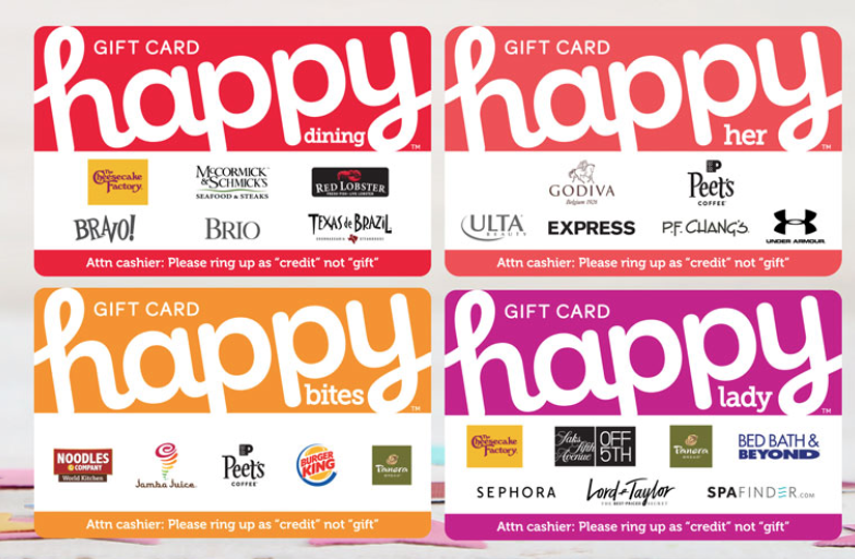 Happy Gift Card Save 5.00 on Your Grocery Purchase when you buy ONE