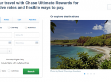 The Chase Ultimate Rewards Travel Portal – Another Avenue for Free Travel