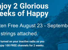 SiriusXM Radio’s Free Listening Event is Back