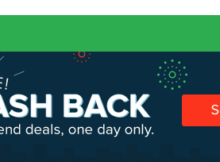 Ebates’ One Day Only 10% Cash Back Flash Sale