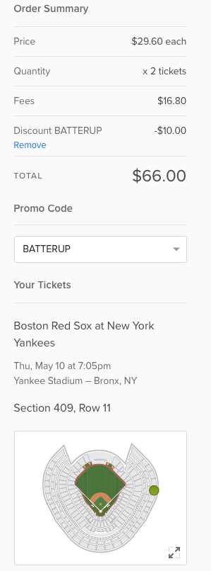 Save 10 Off Your Seatgeek Major League