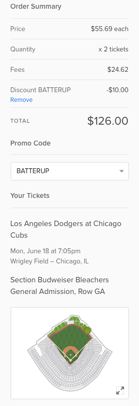 Save 10 Off Your Seatgeek Major League