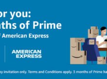 [Targeted] Amazon and American Express Offering 3 Months of Prime Free