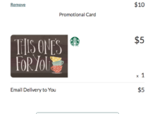 Get  Free When You Use Masterpass to Purchase a  Starbucks Gift Card