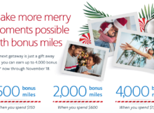 Earn Bonus Miles for Your Early Holiday Shopping at These Airline Portals