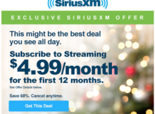 SiriusXM’s Free Listening Event is Ending – Now Come the Subscription Deals