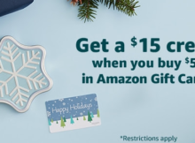 Get a  Credit When You Buy  in Amazon Gift Cards