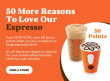 Earn DDPerks Bonus Points with This Dunkin’ Promo