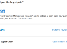 Rakuten Now Allows Switching Between Cash Back and Membership Rewards Earning in One Account