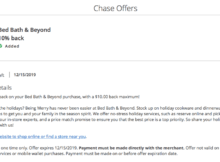 Chase Offers – November 2019