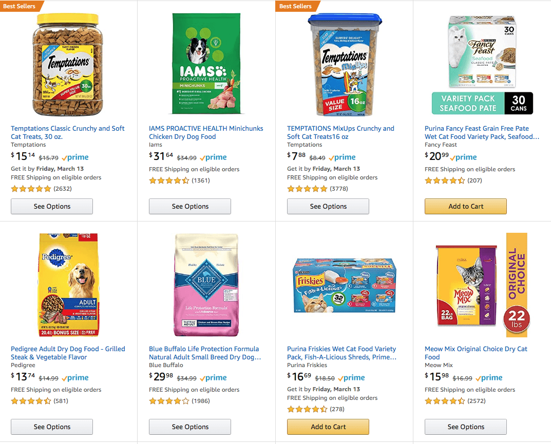 Save 10 on a 40 or More Purchase of Pet Supplies on Amazon Savings