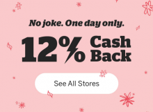 Grab 12% Cash Back at Select Retailers Today Only on Rakuten