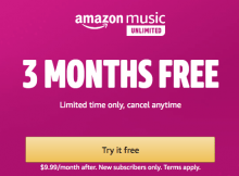 Enjoy Three Months of Amazon Music Unlimited Completely Free