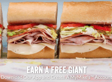 Enjoy a Free Giant Jersey Mike’s Sub After Your First In-App Sub Purchase