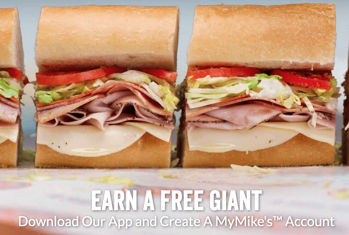jersey mike's free giant sub
