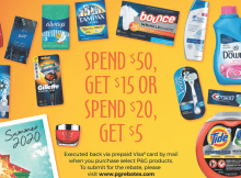 Proctor and Gamble Summer Rebate