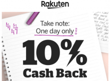 Enjoy 10% Cash Back When You Shop Through Rakuten Today 8/24/20 Only