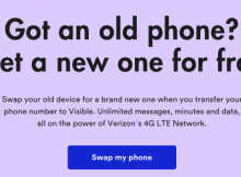 Visible Wireless Provider Offering a Free Cell Phone When You Swap Your Old Device and Start Service