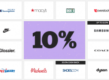 Rakuten Offering 10% Cash Back at Many Retailers Today, September 21, Only