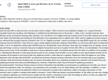 Big Spend Coming Up? Check Your Amex Cards for a Savings Deal