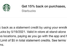 Grab 15% Back on Your Starbucks Purchases up to  with This Amex Offer