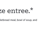 Panera –  Off a Full Size Entree Through June 30, 2021