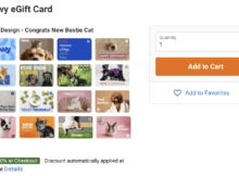 Chewy Gift Cards 10% Off Through August 28, 2021 – Save on Your Pet’s Supplies