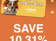 Save 10.31% on PetSmart eGift Cards Through October 31, 2021