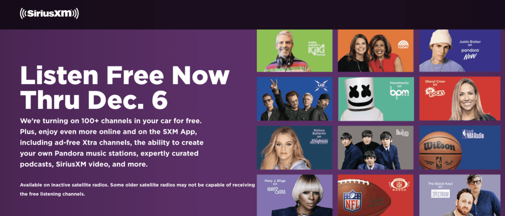 listen to sirius xm radio online free listen to sirius xm radio online free