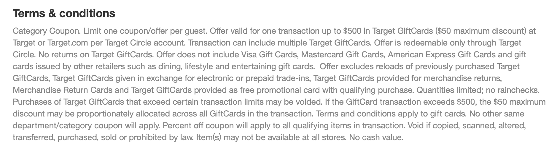 target gift card sale december 2021