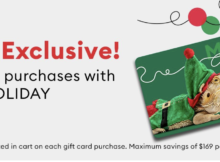 PetSmart Gift Cards 15% Off Through December 31, 2021, and How to Save Even More