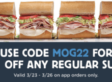 Jersey Mike’s Continues Its Month of Giving Promos with  Off Any Regular-Sized Sub Through March 26, 2022