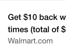 Walmart.com Amex Offer