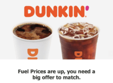 Drink Dunkin’ Coffee and Save alt=