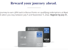 Hyatt Offering Summer Award Redemptions Rebate for Hyatt Credit Card Holders at Its Independent Collection of Hotels