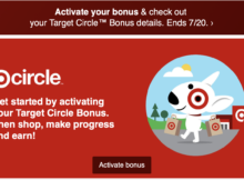Activate Your Target Circle Bonus for October Now