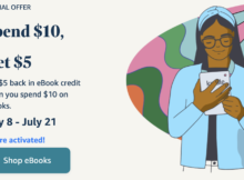 Amazon Kindle eBook Credit Promo – Spend  on eBooks and Get a  eBook Credit July 8-21, 2022