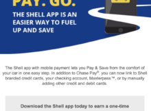 Use the Shell Fuel Rewards App to Earn a One-Time alt=