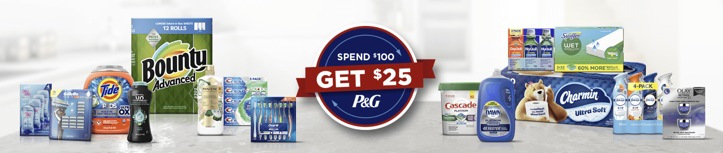 Costco P&G Rebate Promotion 2022 Buy 100 of Select P&G Products and