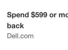 Dell Amex Offer – Spend 9 and Get 0 Back Through October 28, 2022