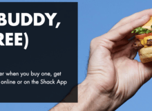 Shake Shack – Buy One, Get One Free Shackburgers Through September 12, 2022