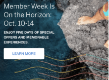 American Express ‘Member Week’ Starts Monday, October 10, and Runs Through Friday, October 14 – Are There Any Deals That Appeal to You?