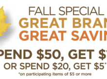 P&G Fall 2022 Rebate Promotion – Spend  and Get a  Gift Card or Spend  and Get a  Gift Card