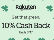 Shop Online Today and Save 10% at Select Retailers Thanks to Rakuten’s St. Patrick’s Day Cash Back Promo