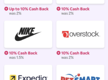 Rakuten Offering Increased Cash Back Rates of 10% or More Today, Monday, July 31st Only