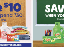 P&G Rebate on Laundry Care Products Through September 23, 2023 – Get a  Rebate When You Spend 